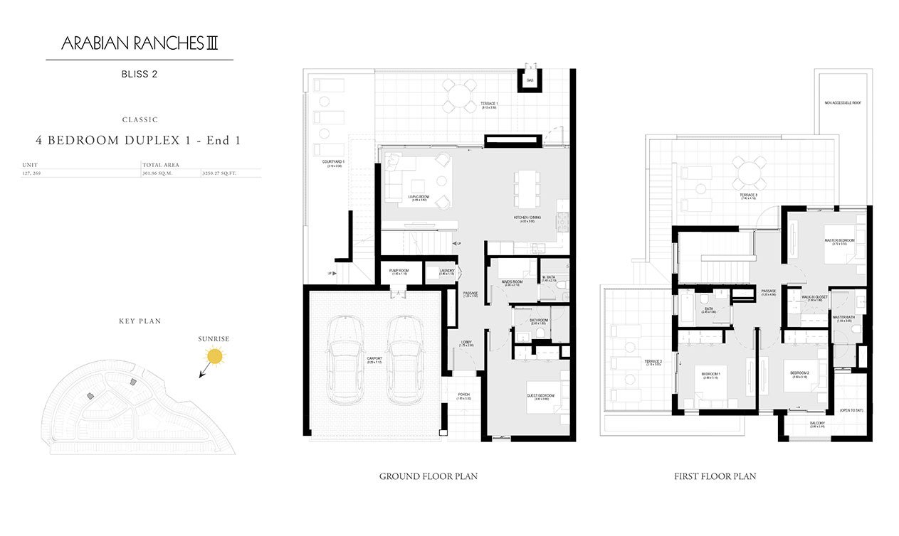 4 Bedroom floor plan