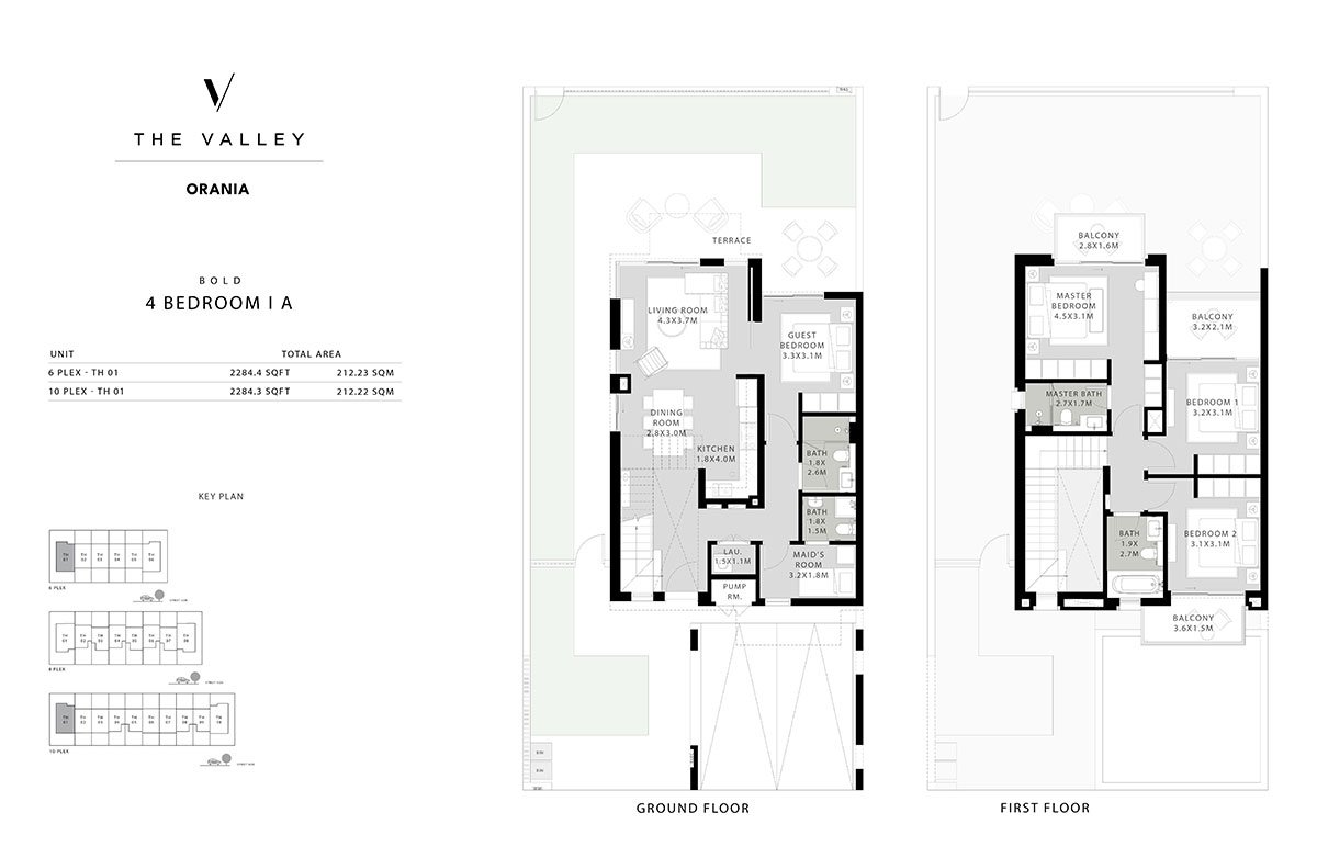 4 Bedroom floor plan