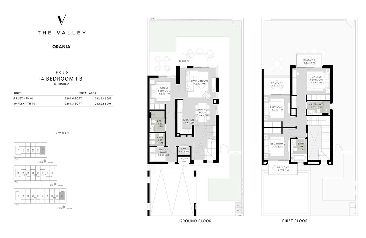 4 Bedroom floor plan
