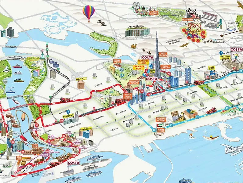 Prime Gardens location map