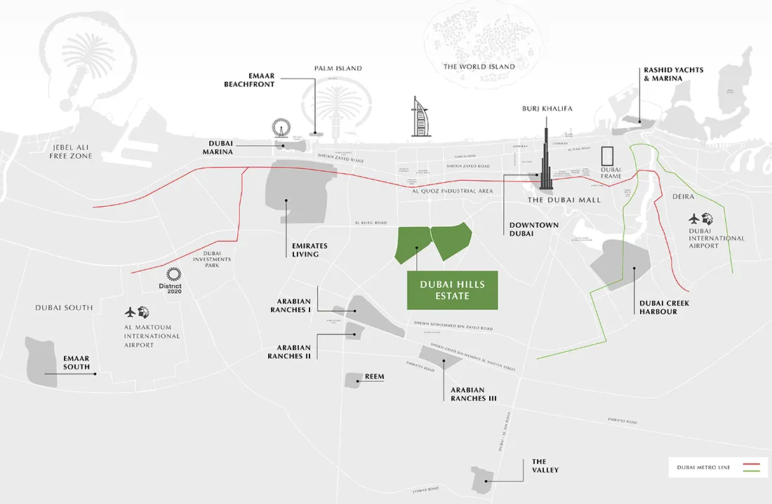 Lime Gardens location map
