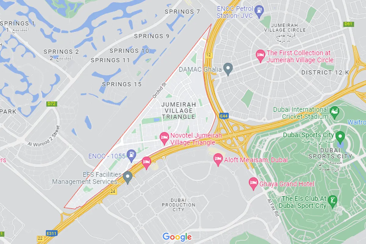 Samana Miami 2 location map