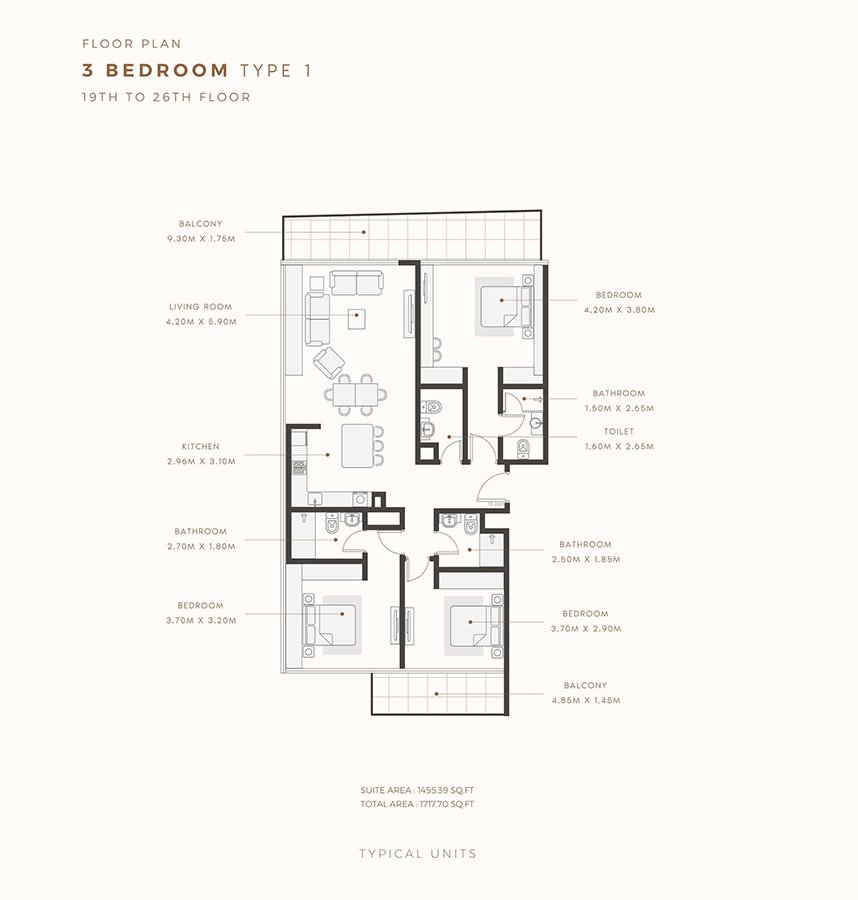 Azizi Riviera Reve floor plan