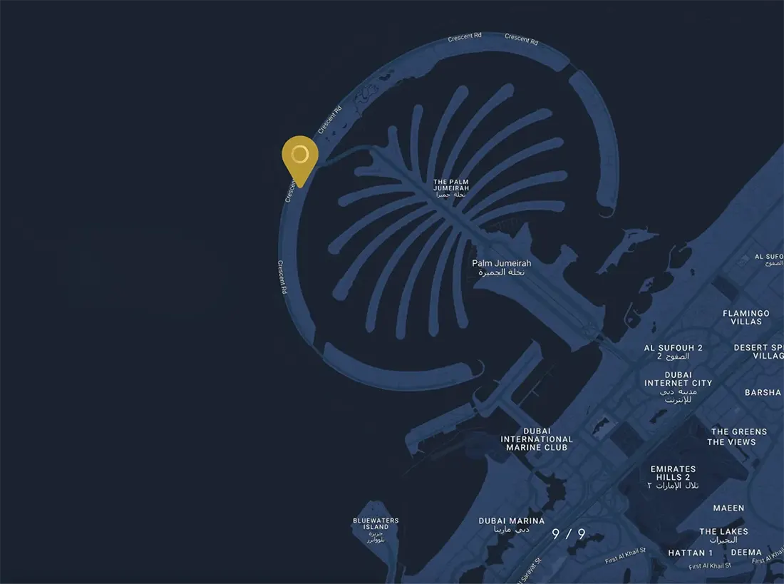 Orla Dorchester Collection location map