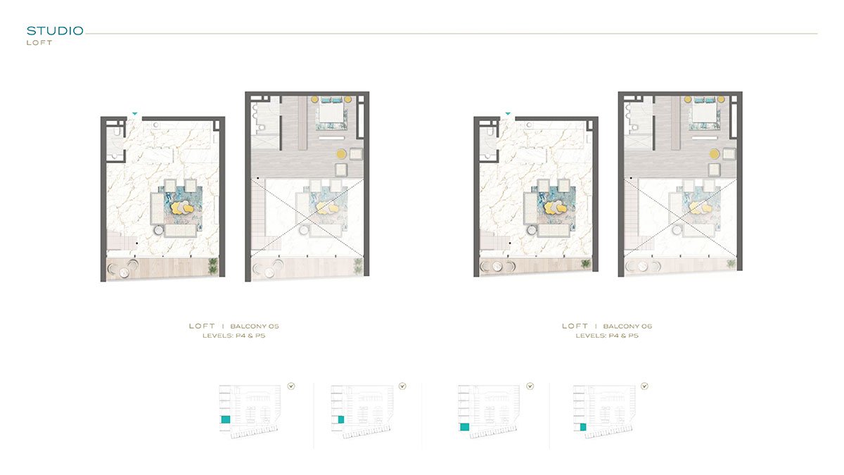 Studio floor plan