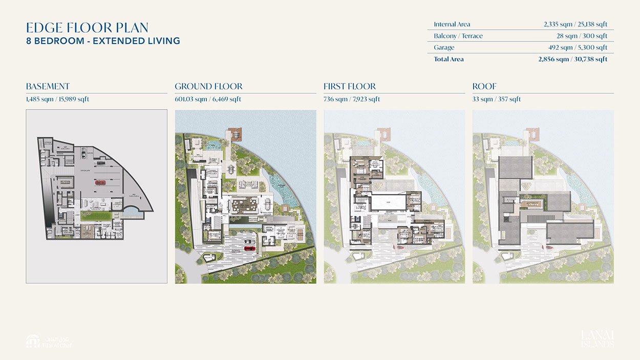 8 Bedroom floor plan