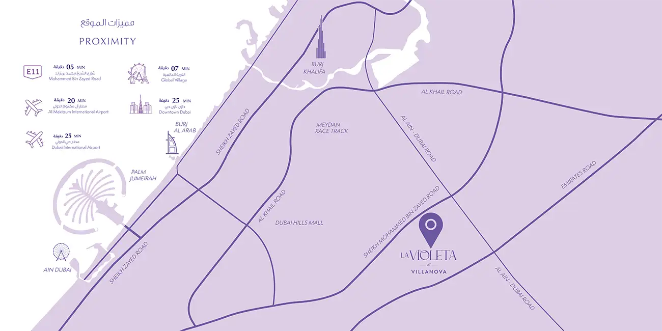 La Violeta 2 at Villanova location map
