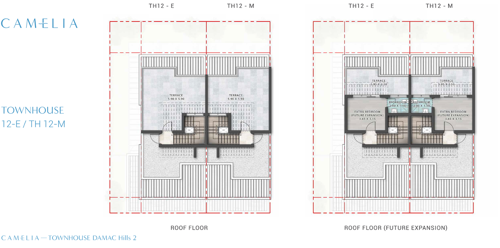 3 Bedroom floor plan