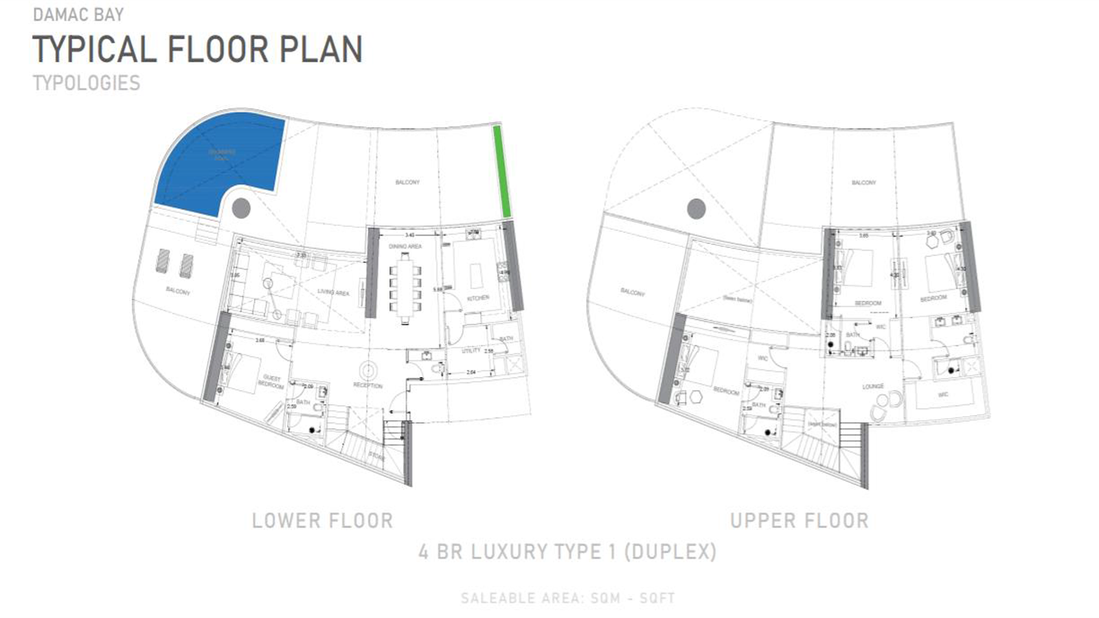 4 Bedroom floor plan