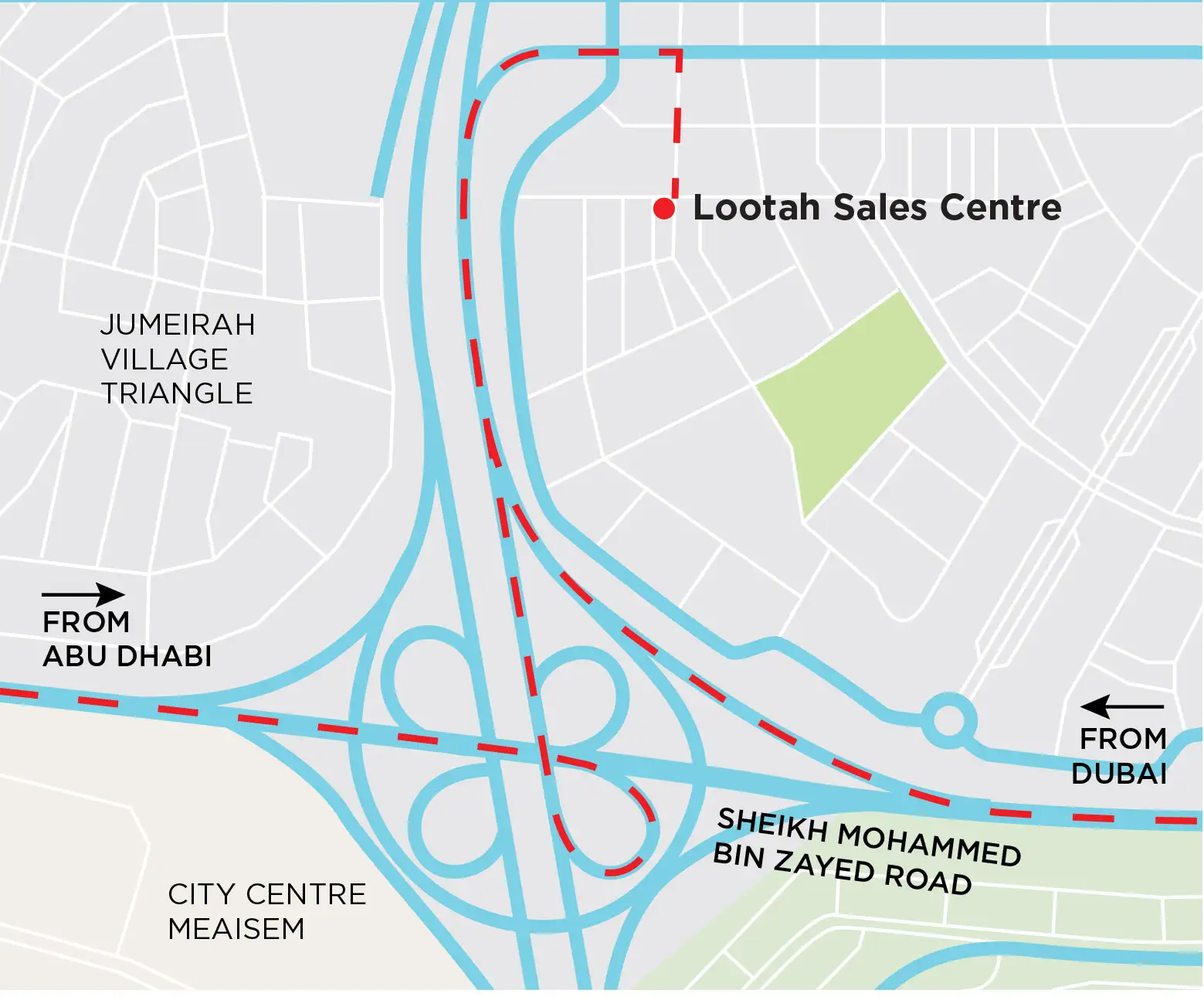 Shamal The Waves location map