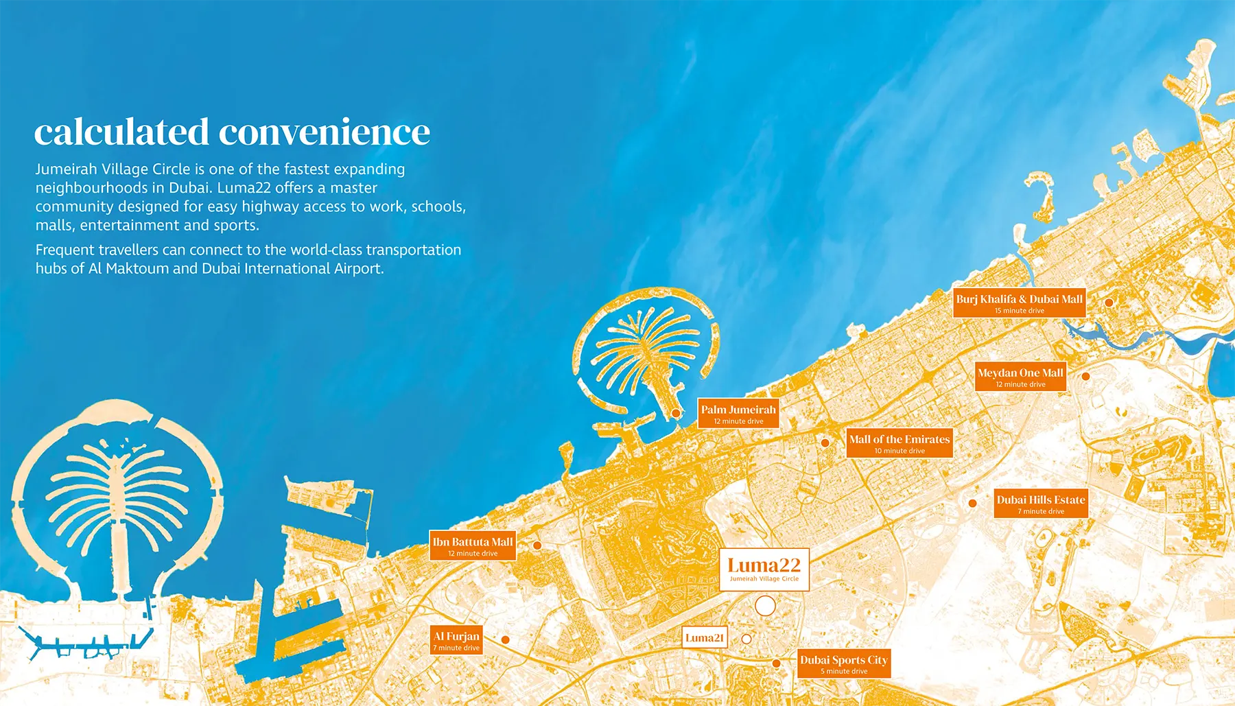 Luma22 location map