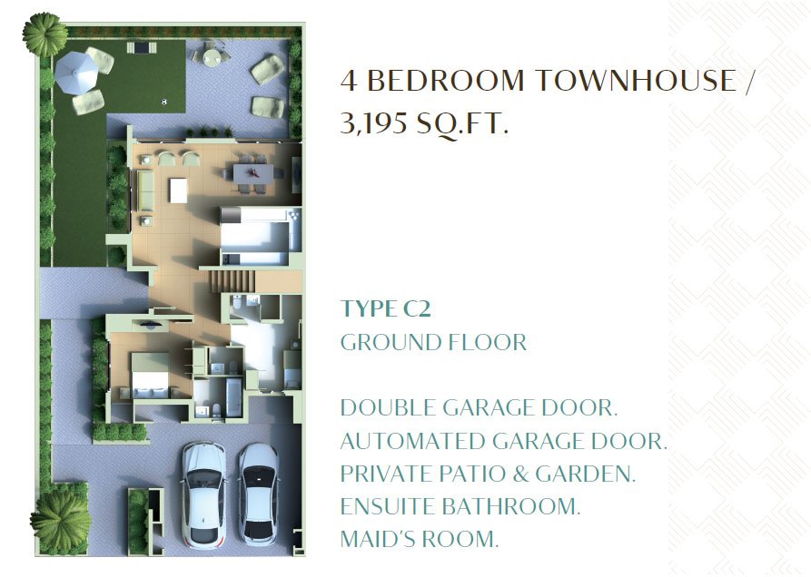 4 Bedroom floor plan