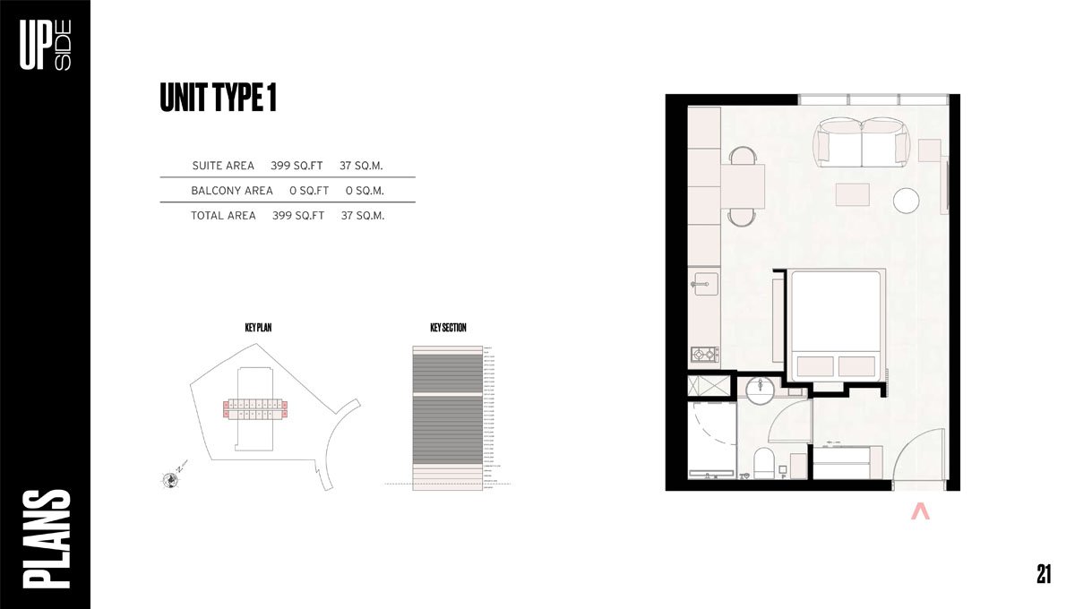 Studio floor plan