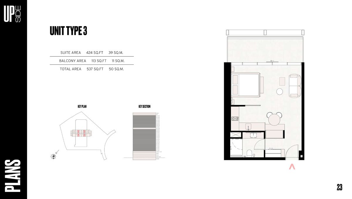 Studio floor plan