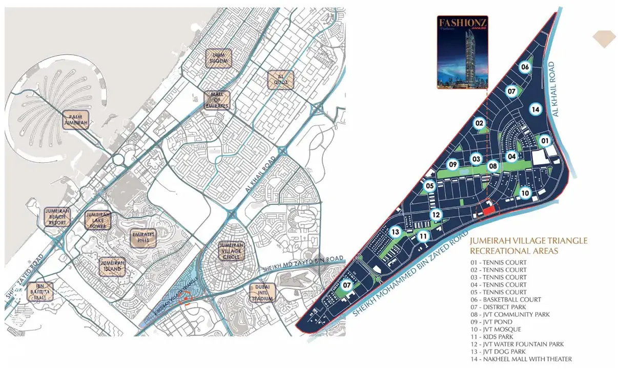 Danube Fashionz location map