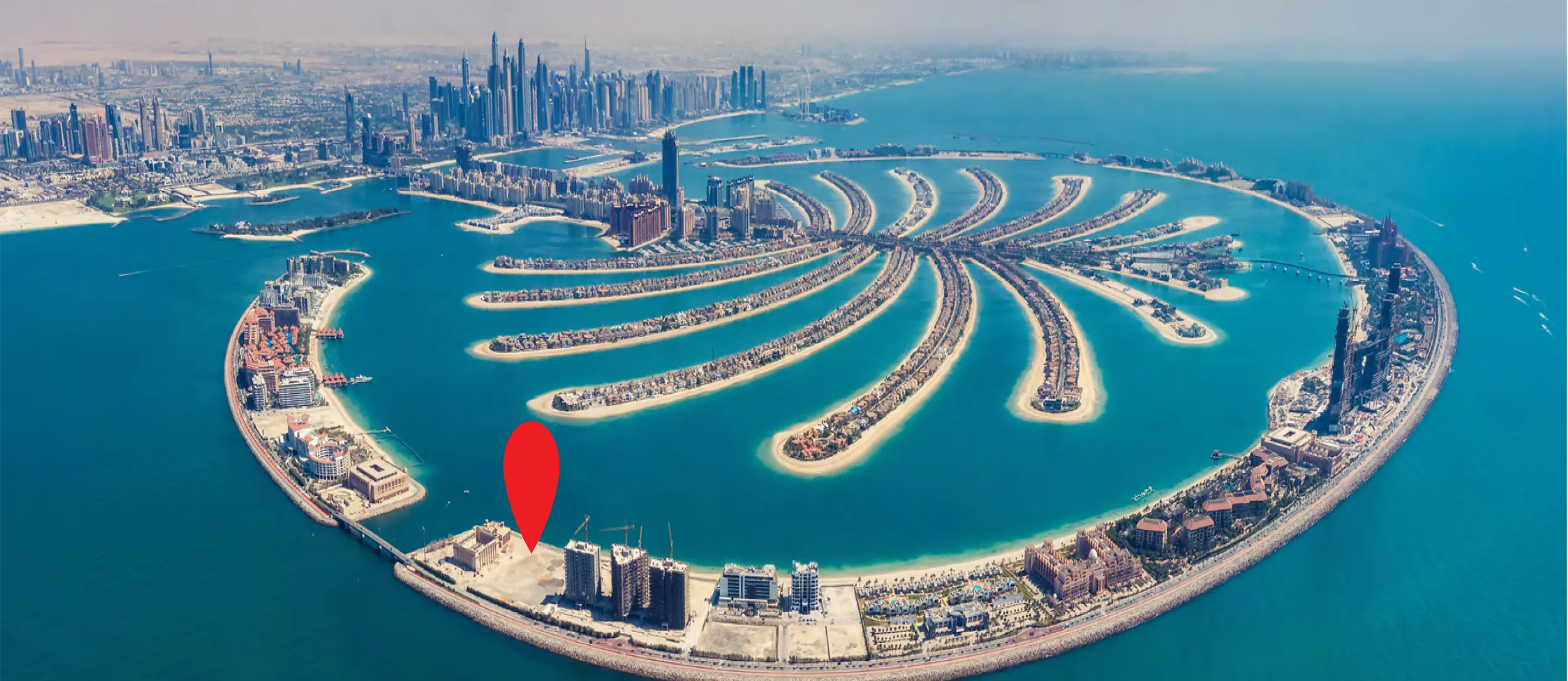 Armani Beach Residences location map