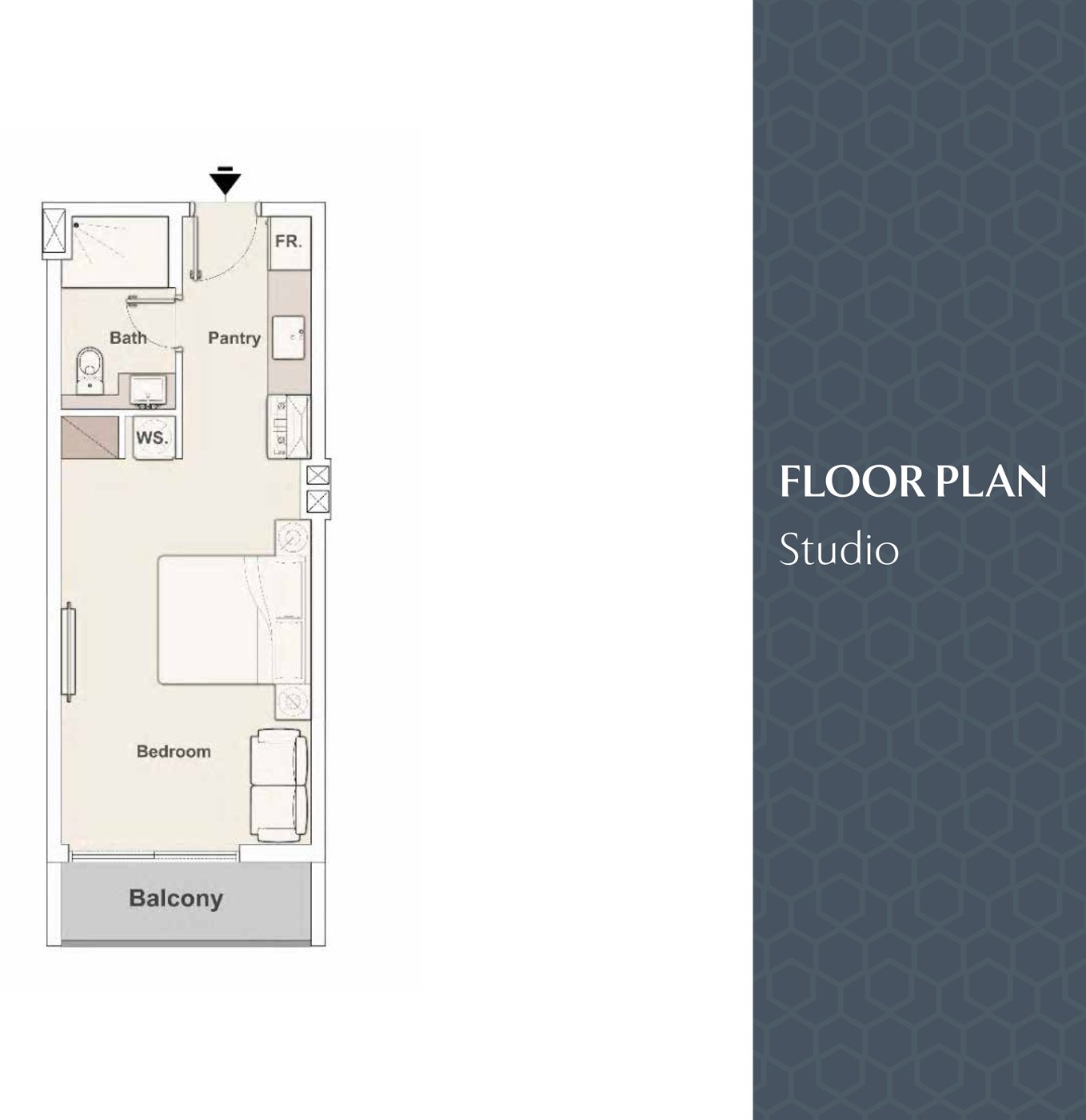 Studio floor plan