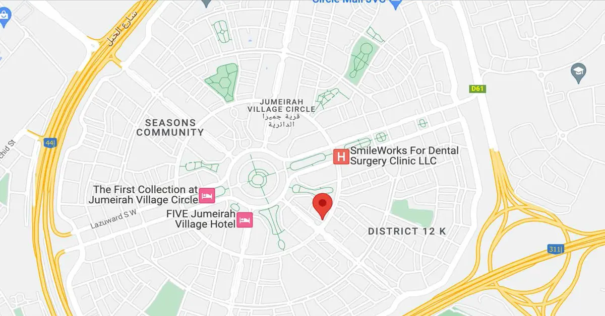 Elysee Heights at JVC location map