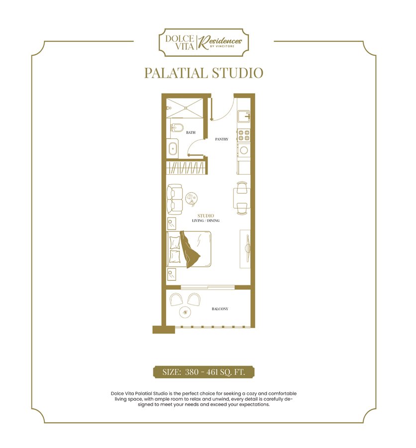 Studio floor plan