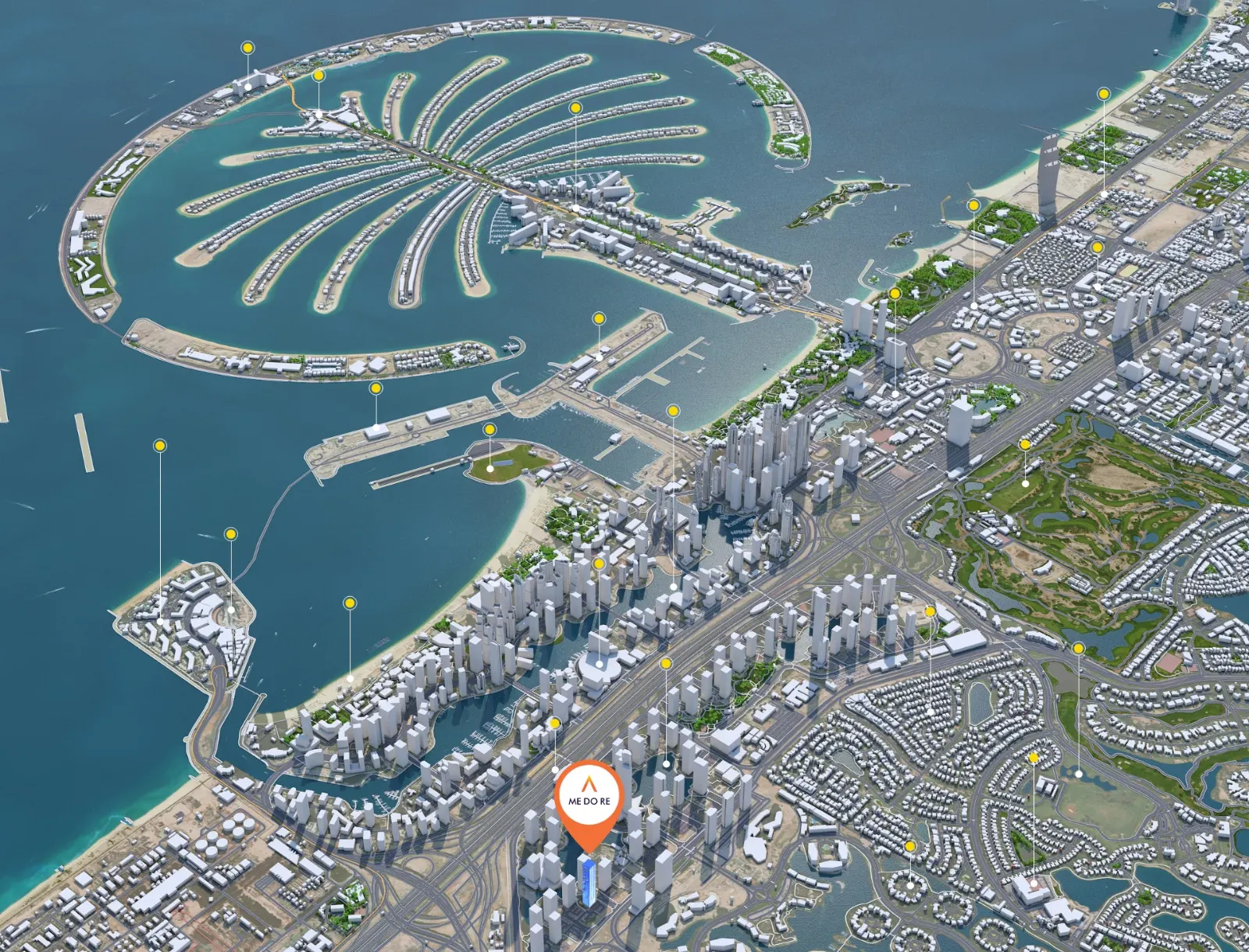 Me Do Re Tower at JLT location map