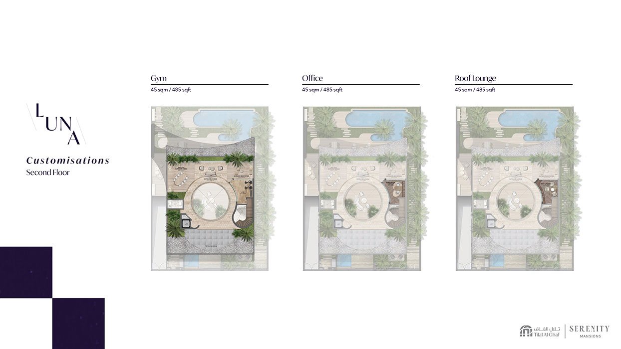 5 Bedroom floor plan