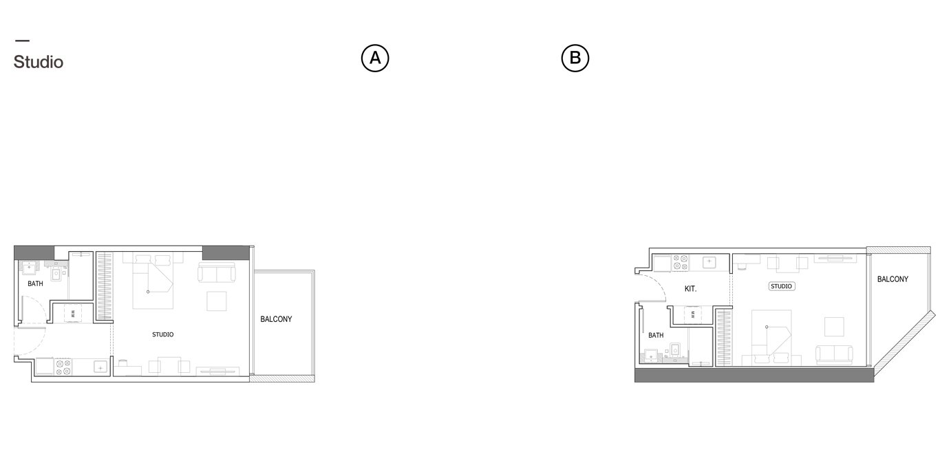 Studio floor plan