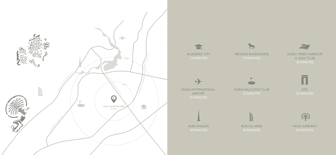 The Lakeshore Villas location map