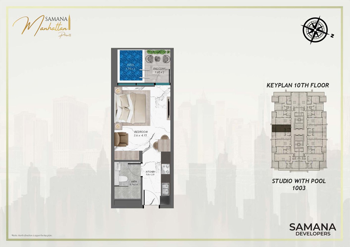 Studio floor plan