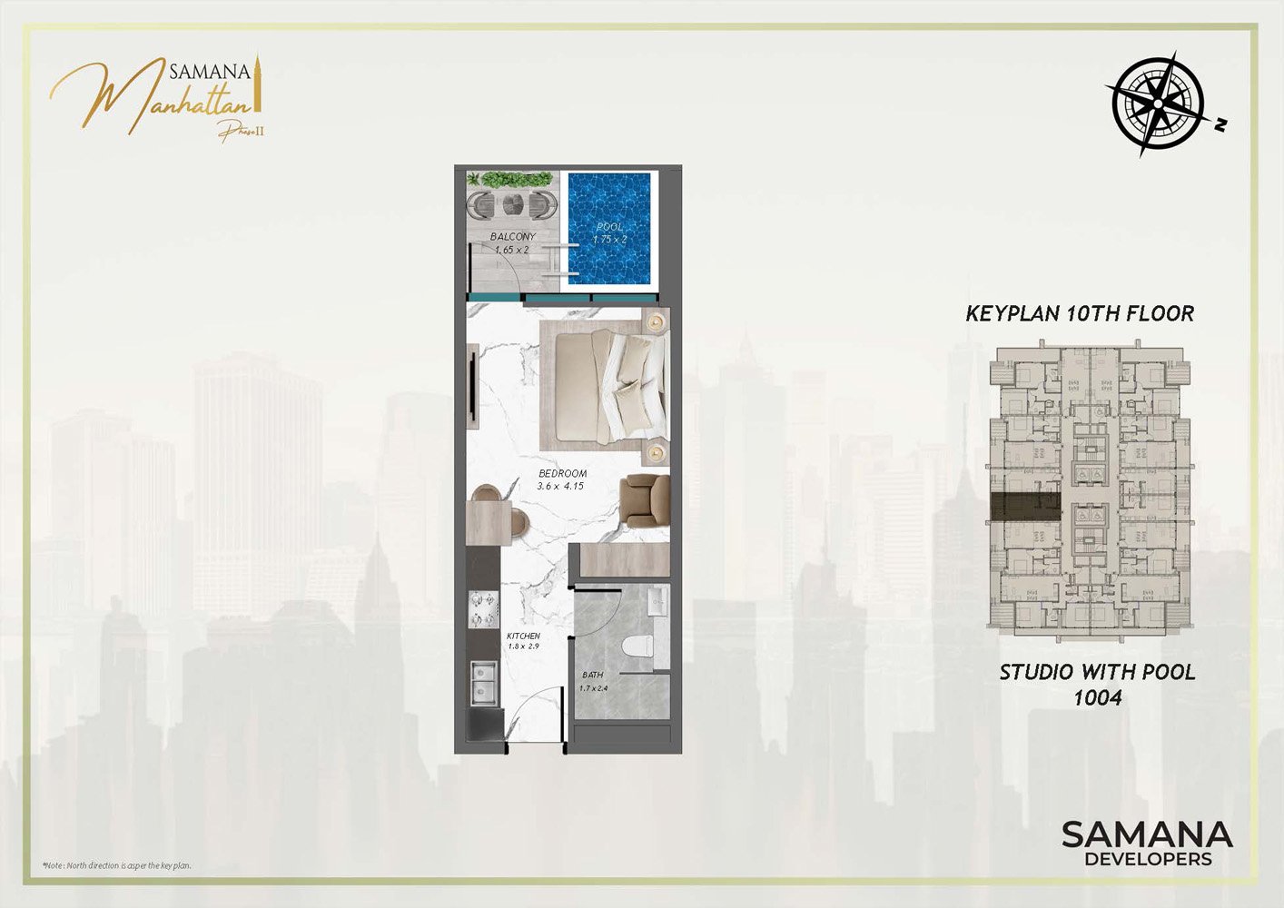 Studio floor plan