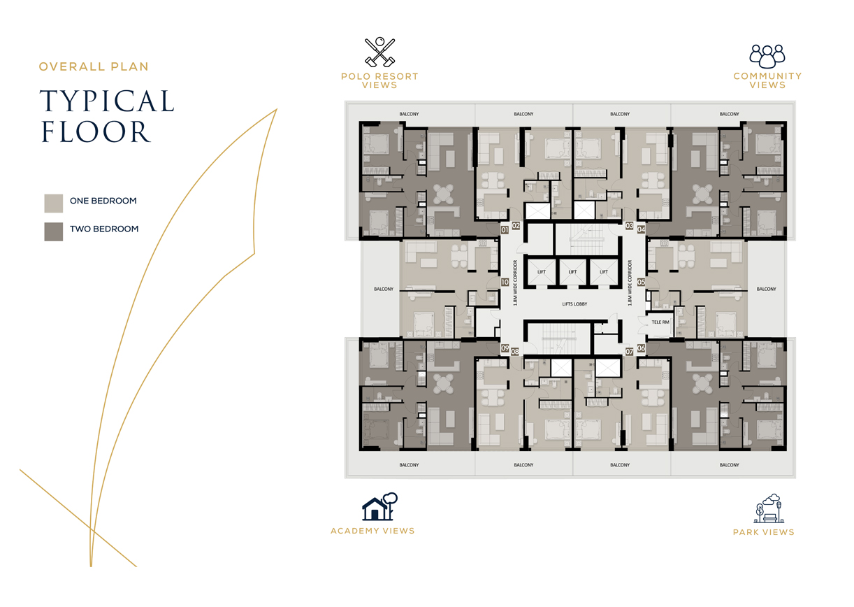 Aark Residences Typical Floor plan Typical Floor Plan floor plan