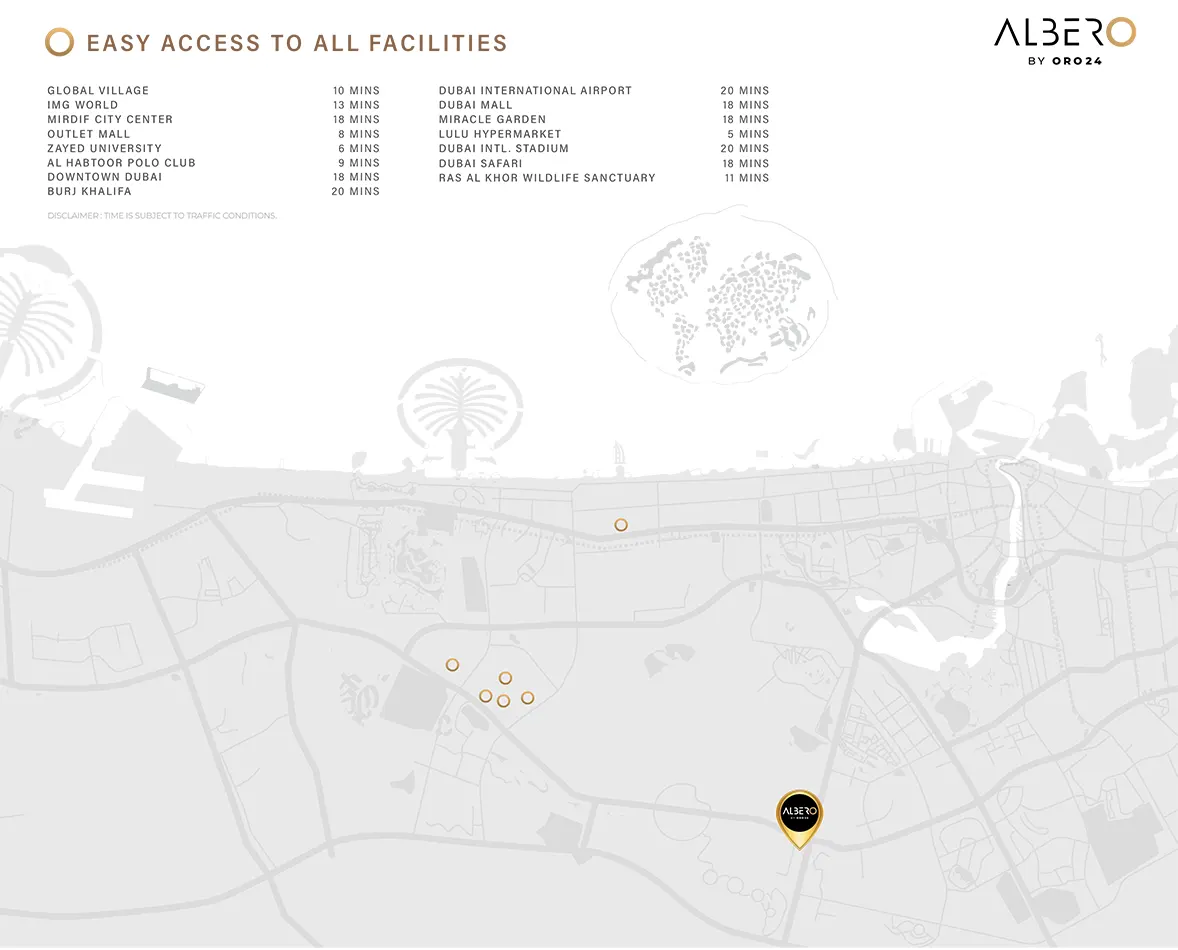Albero by ORO24 location map