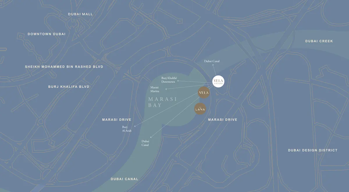 Omniyat Vela Viento location map