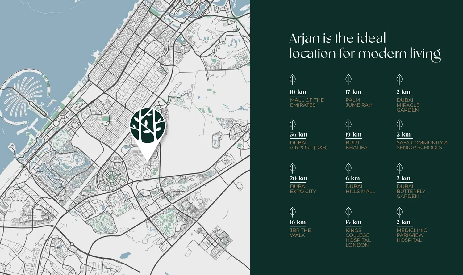 Gardens 2 by Iman location map