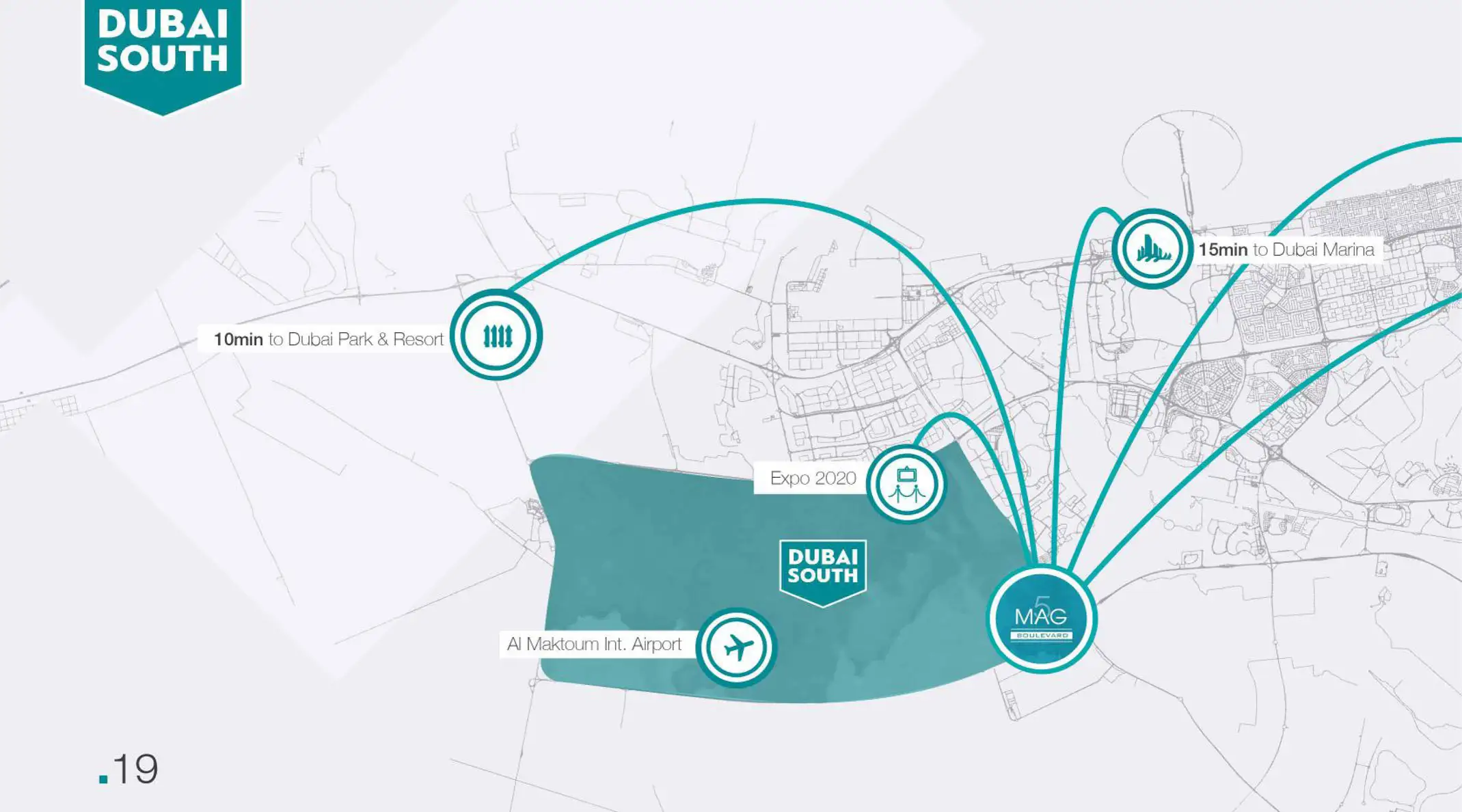 MAG 5 Boulevard location map