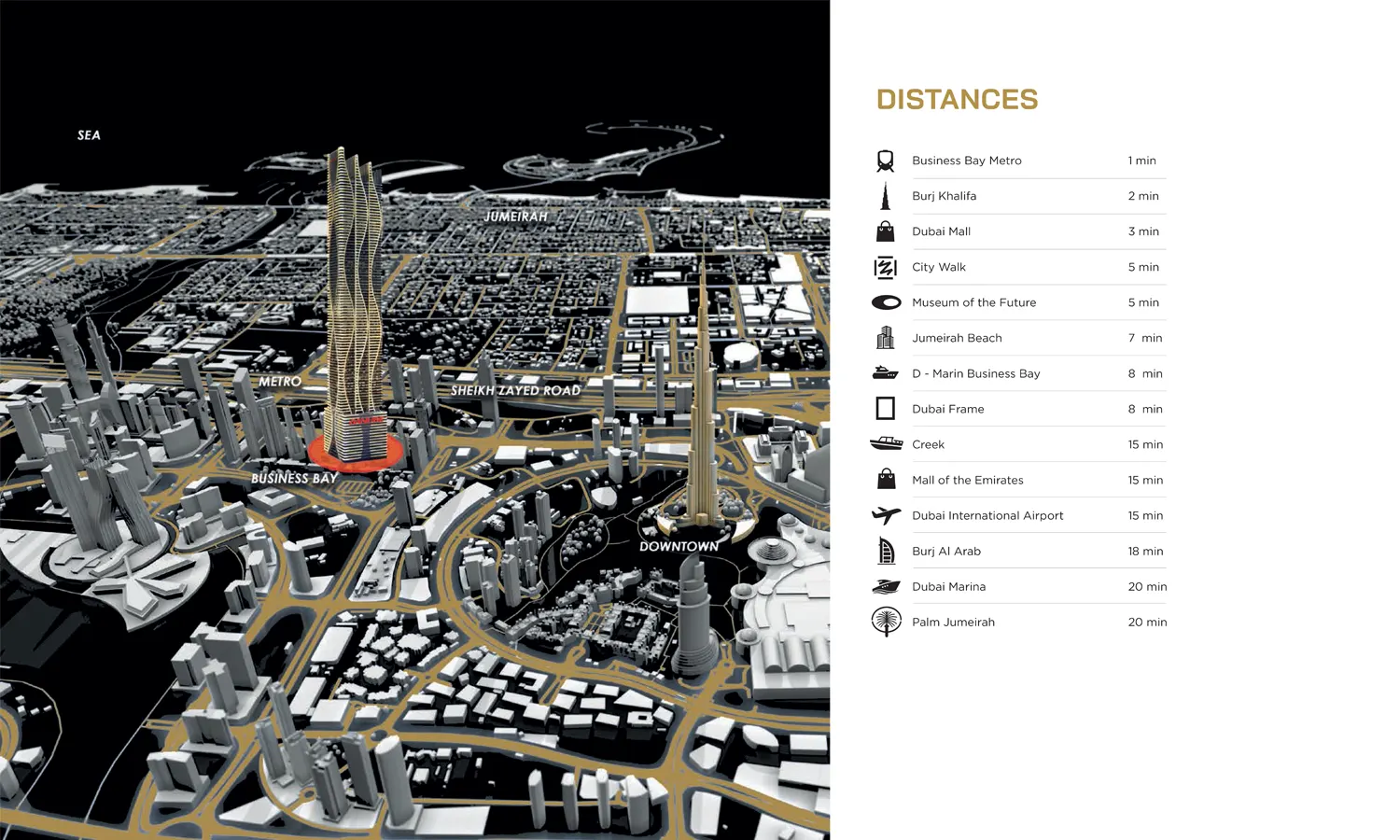 BAYZ 101 by Danube location map