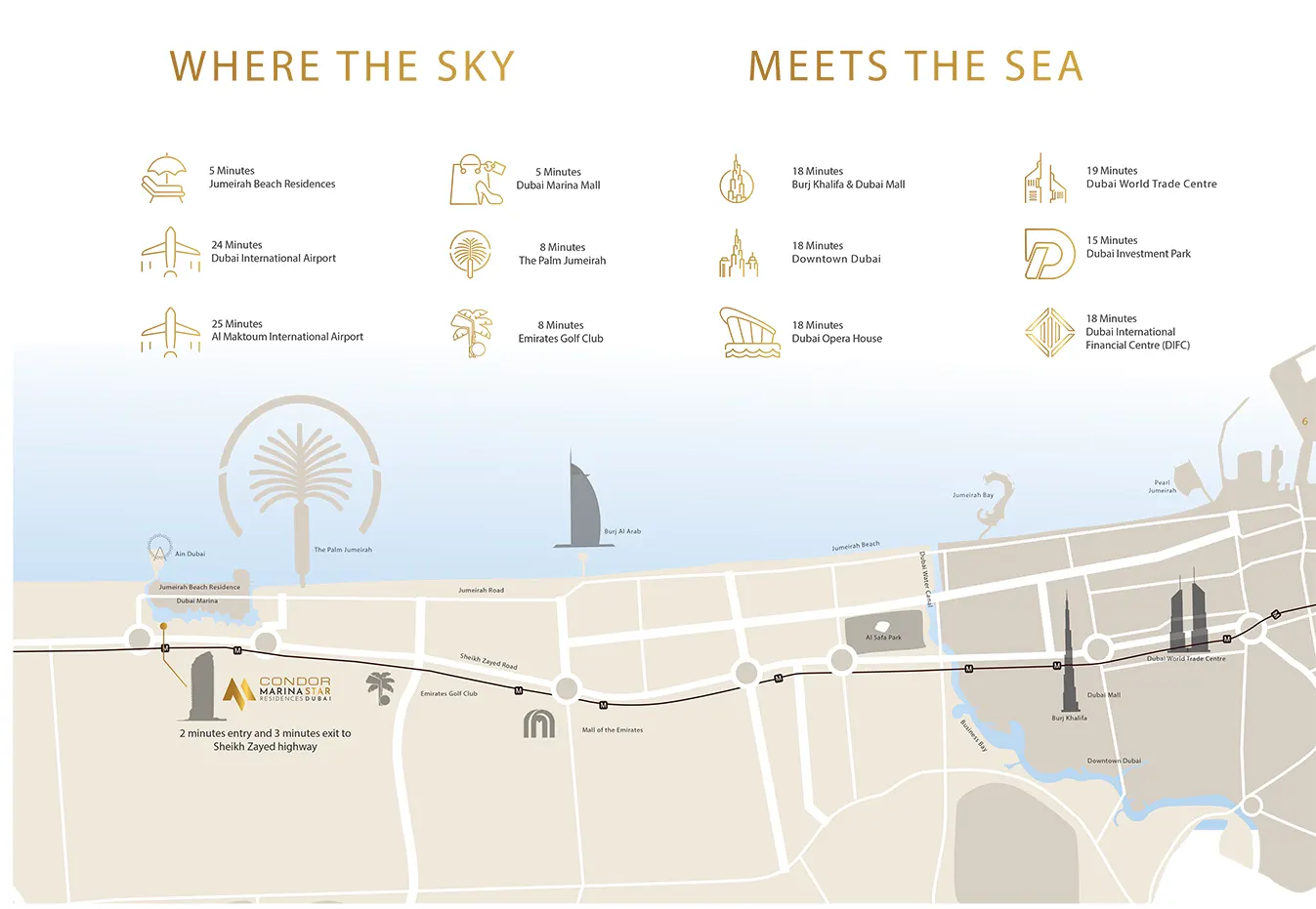 Condor Marina Star location map