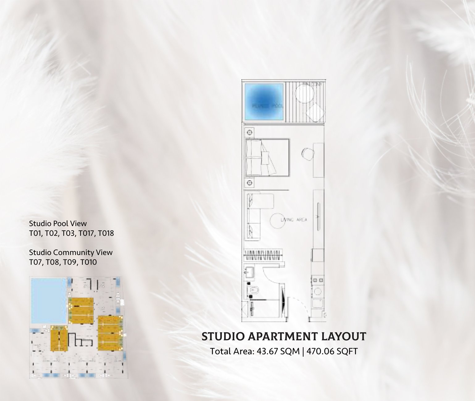 Studio floor plan