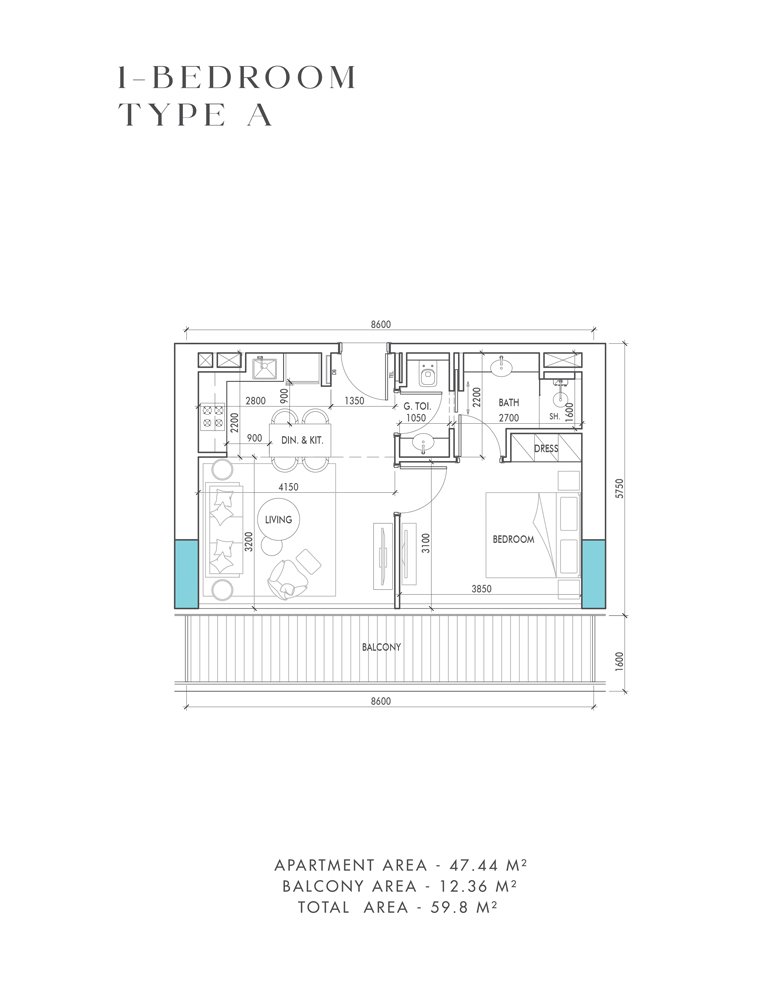 The Waterway floor plan