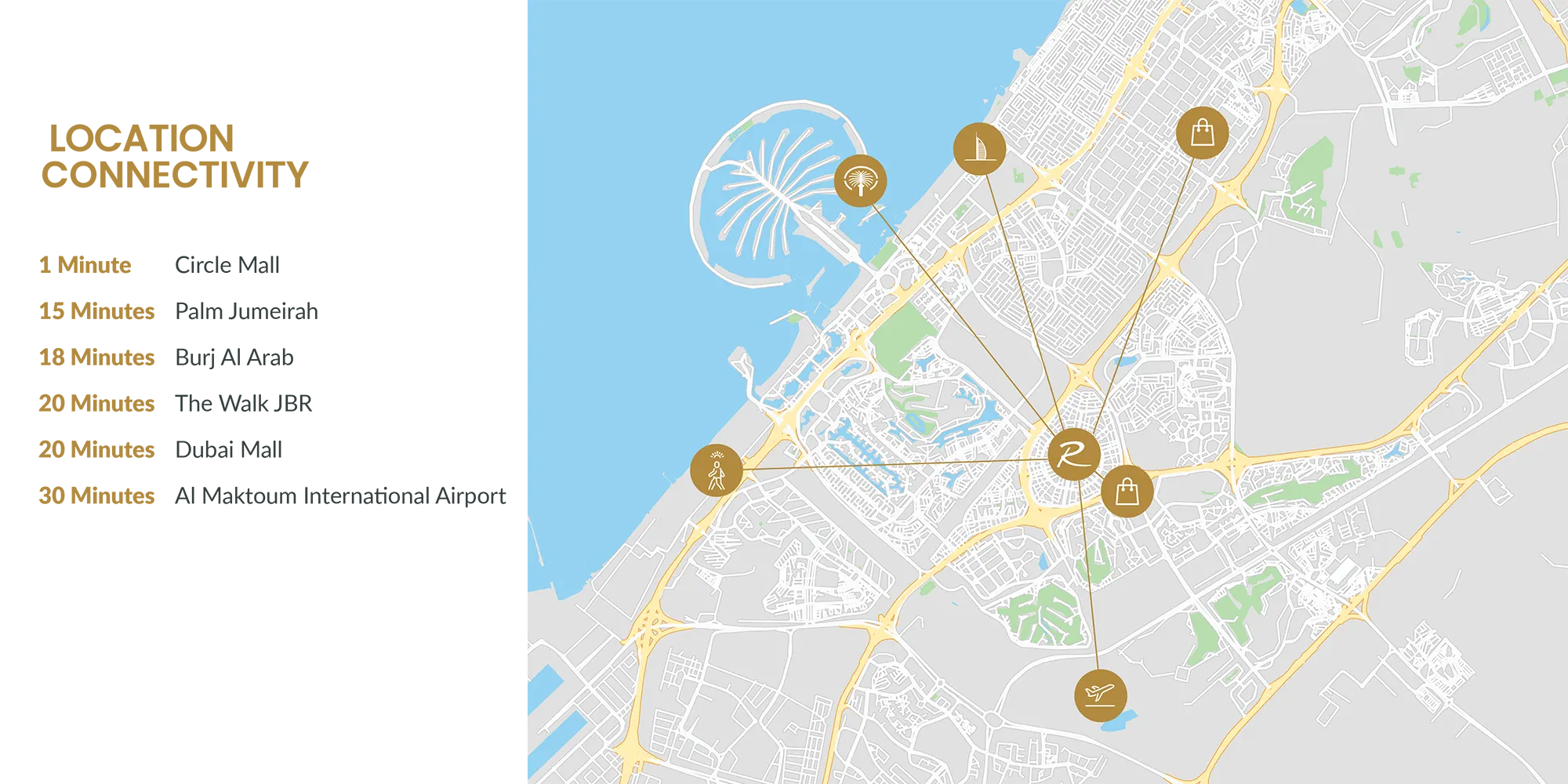 Roma Residences by JRP location map