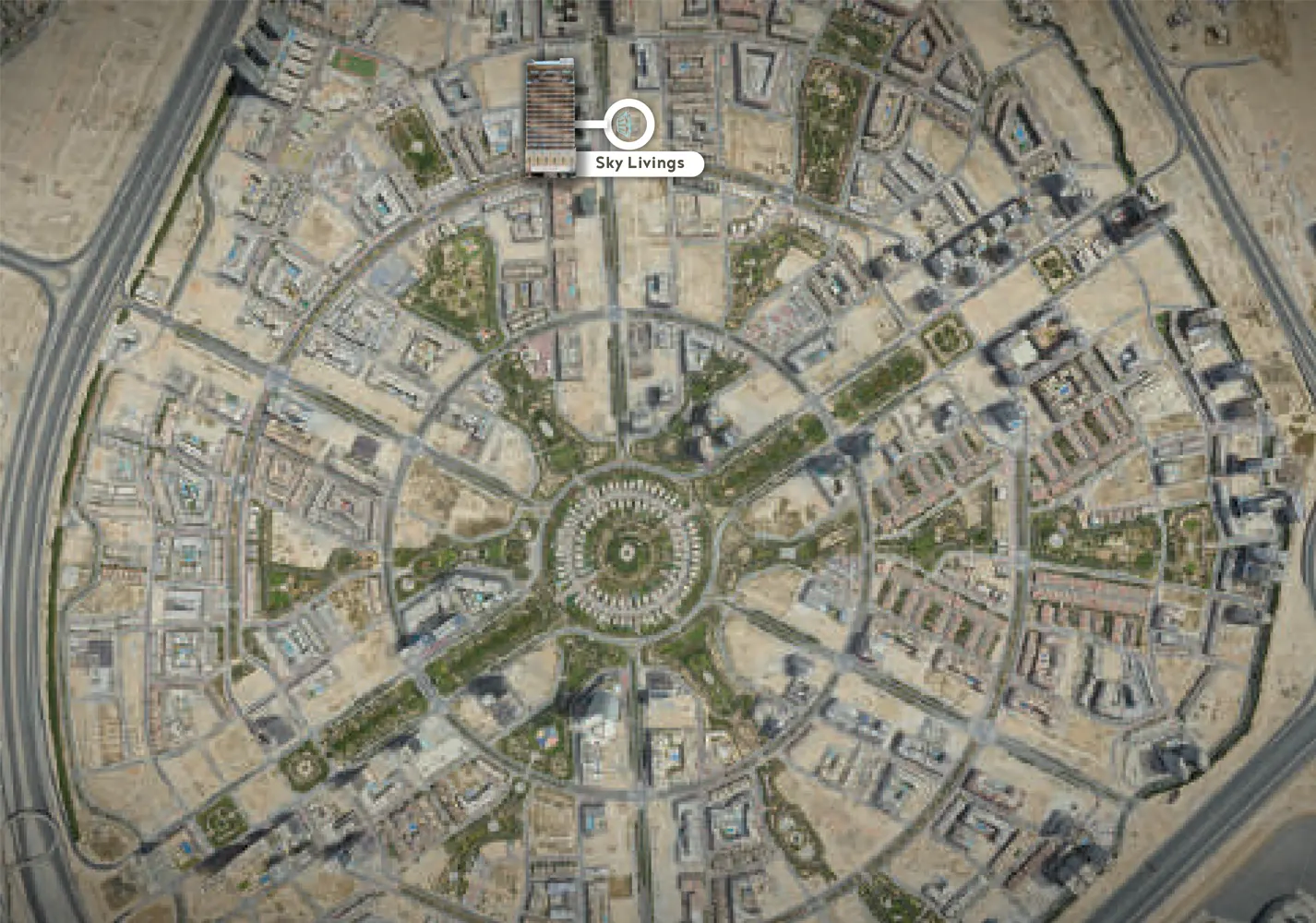 Sky Living at JVC location map