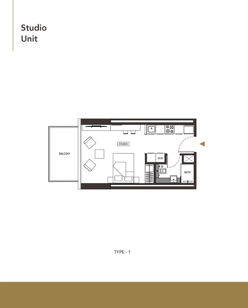 Studio floor plan