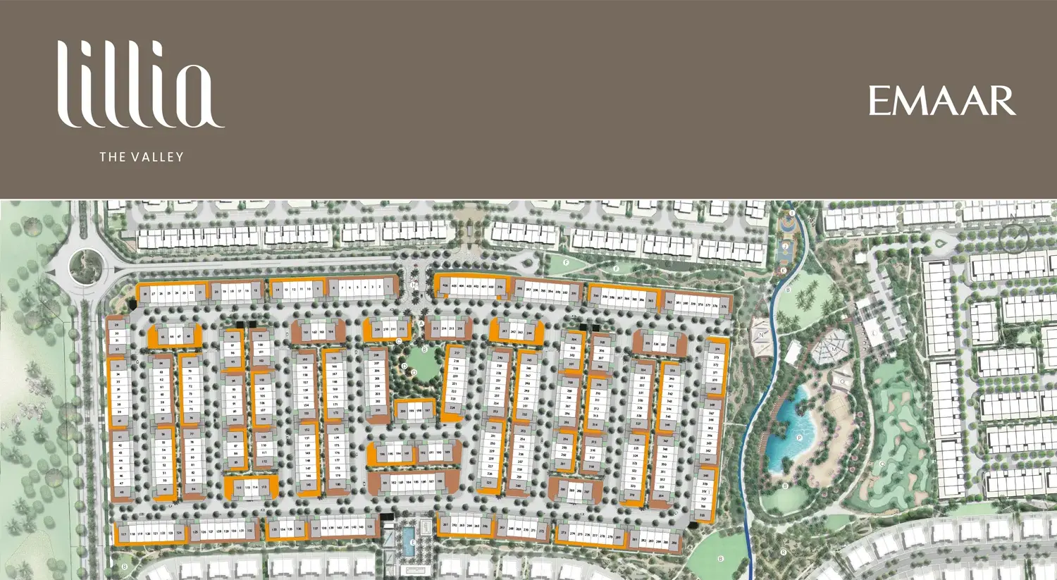 Lillia at The Valley location map