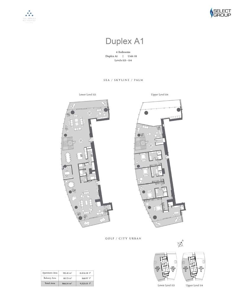 4 Bedroom floor plan