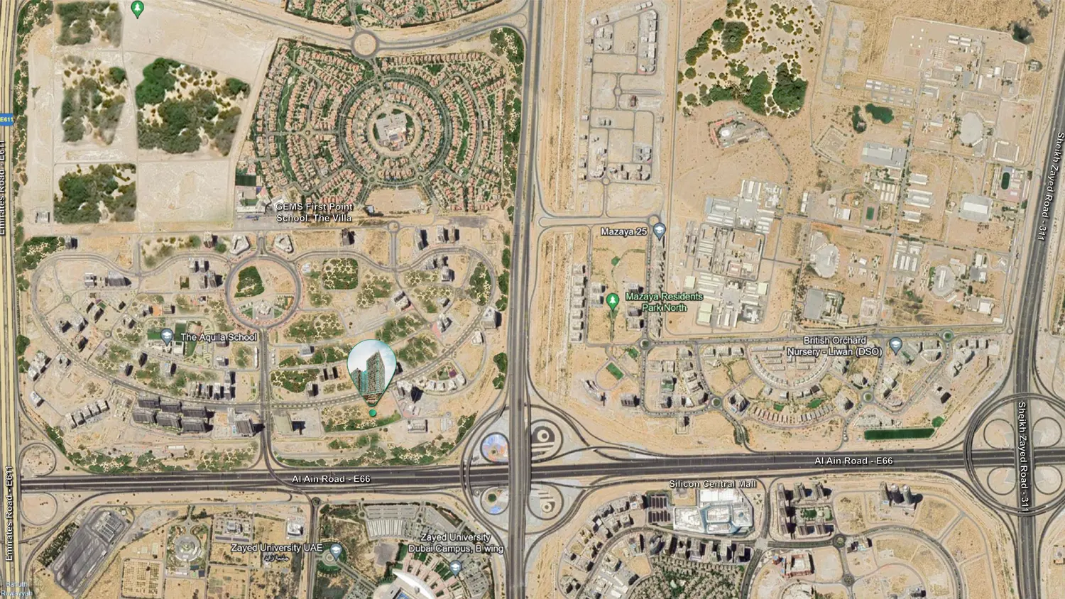Peace Lagoons location map