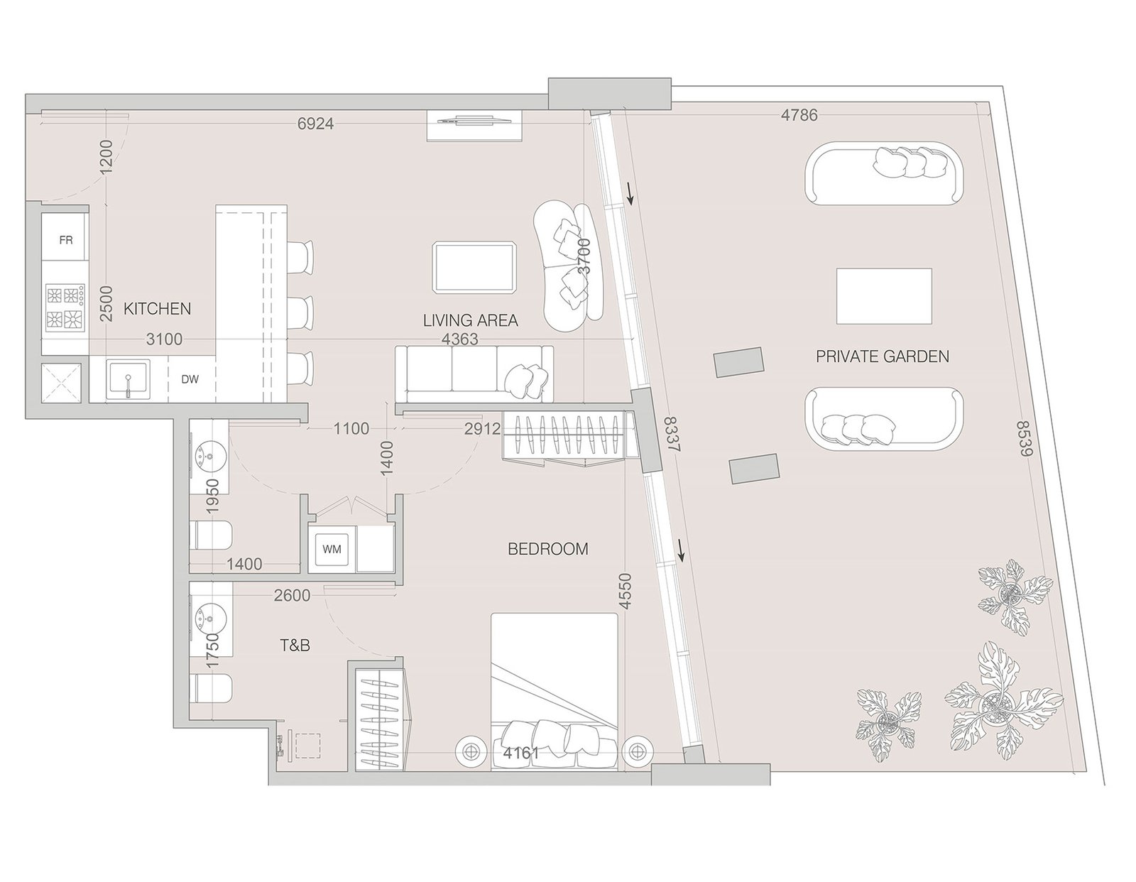 - floor plan