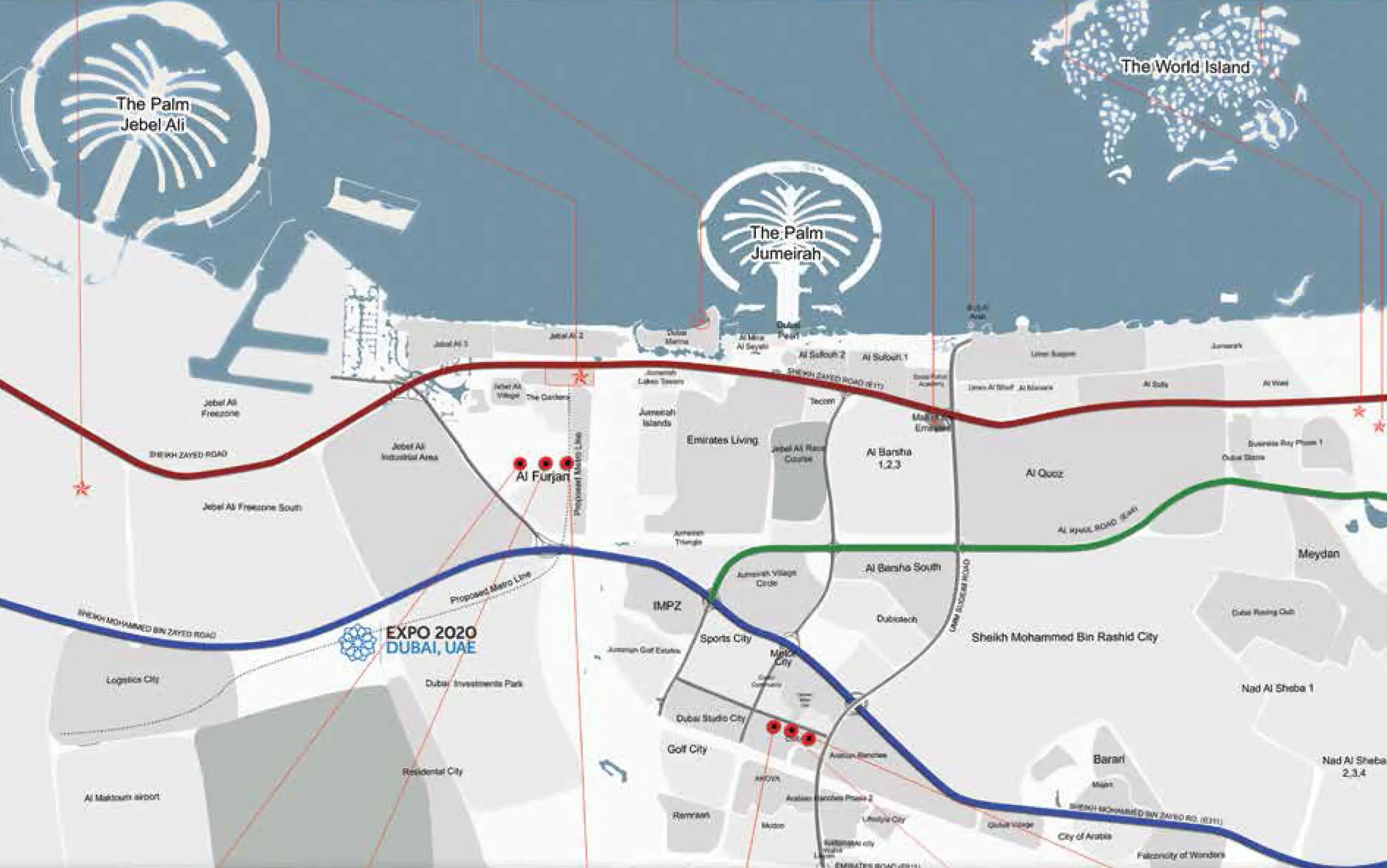 Glamz Residence location map