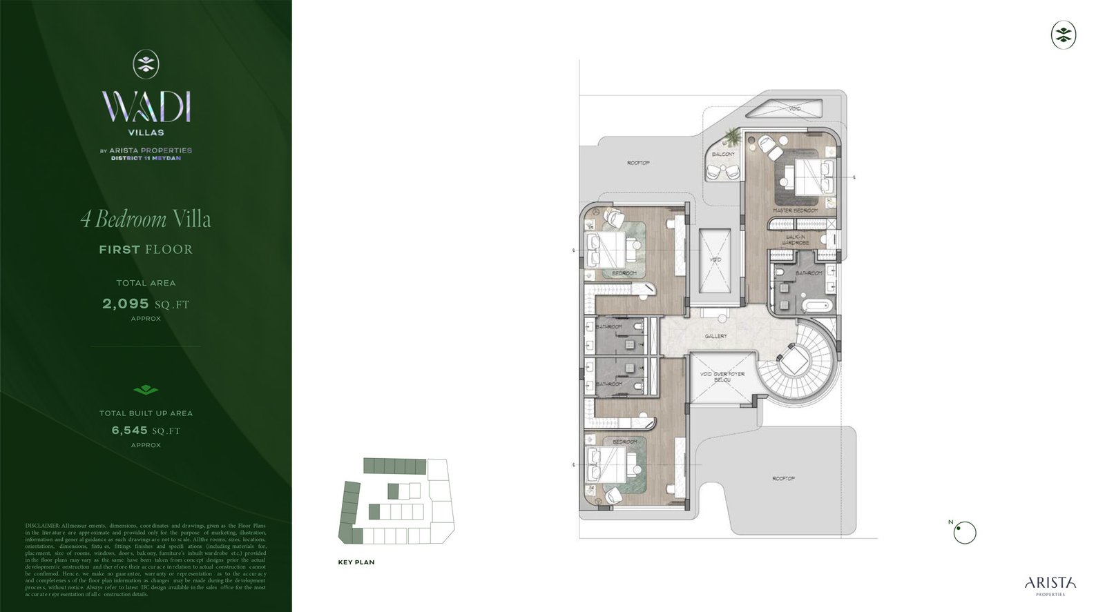 Arista Wadi Villas floor plan