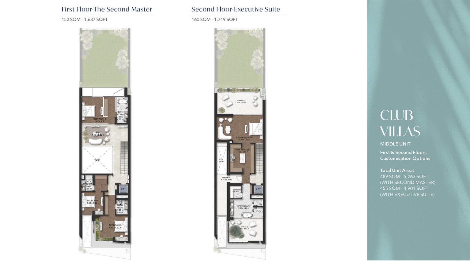 4 Bedrooms + Maid floor plan