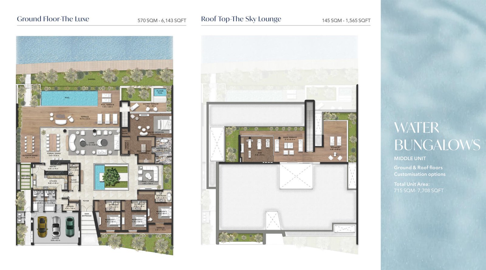 4 Bedrooms + Maid floor plan