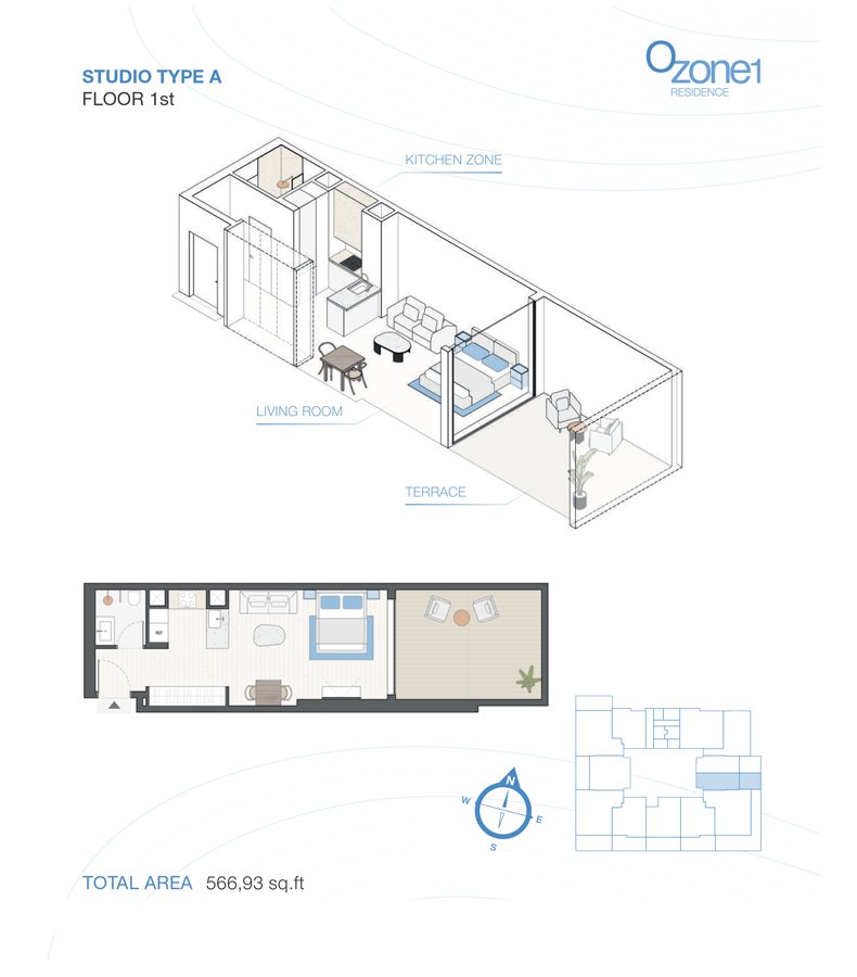 Studio floor plan